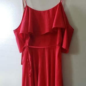 CeCe pink flowy dress size 10